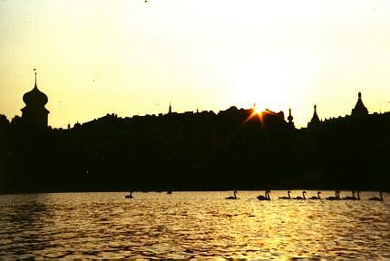 Sonnenaufgang in Prag