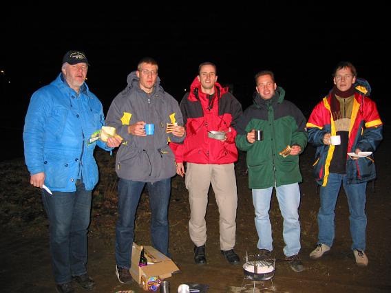 Volker, Mojo, Flo, Nicolas, Simon