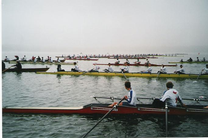 Start auf dem Großen Wannsee