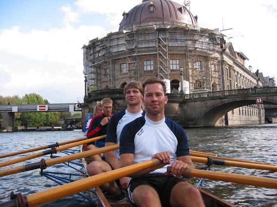 Museumsinsel: Otto, Mojo, Peer, Nicolas