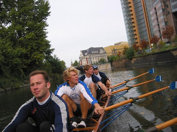 Potsdamer Platz: Nicolas, Otto, Peer, Flo