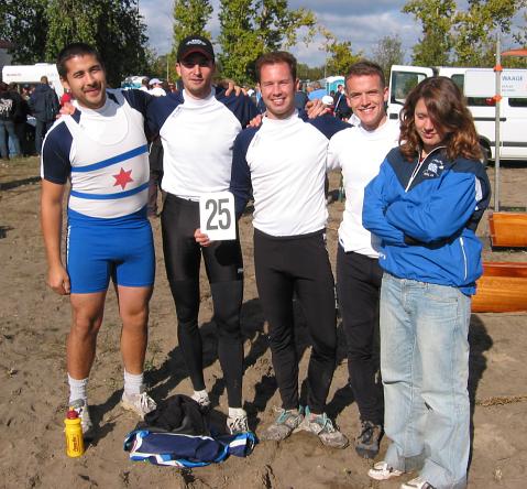 Yukio, Flo, Nicolas, Sebastian, Jule