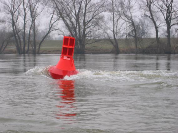 Boje in der Strömung