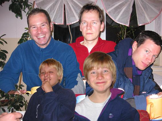 Nicolas, Simon, Robin, Patrick, Levon