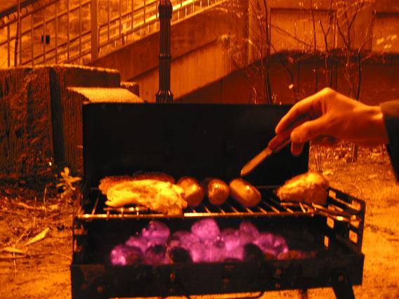 Das Bratwurstbratgerät