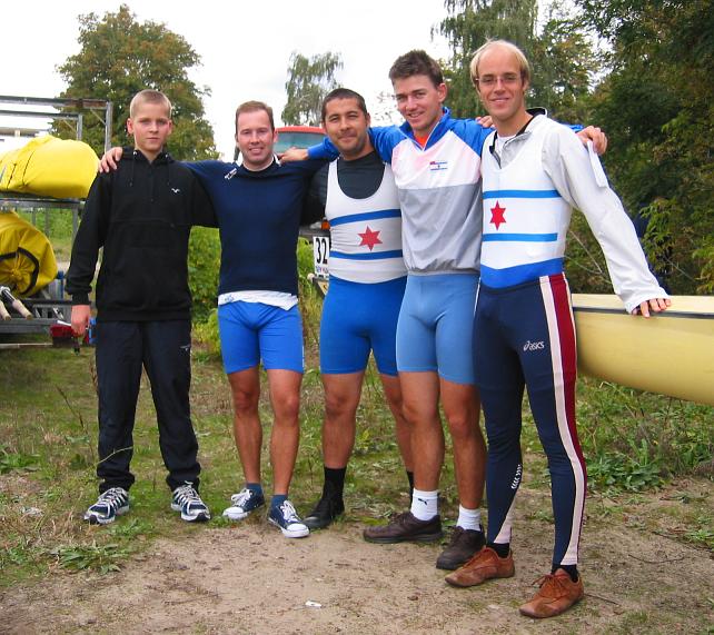 Julius, Nicolas, Yukio, Steffen, Leif