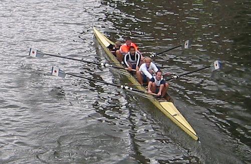 Berliner RC mit Julius, Steffen, Yukio, Leif und Nicolas
