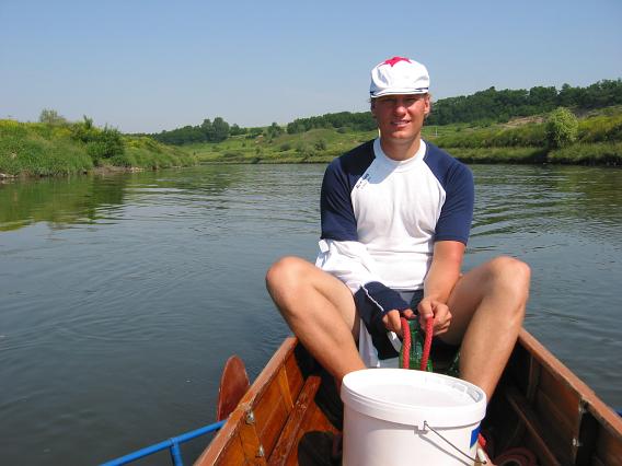 Auf der Weichsel hinter Hebdow (Otto)