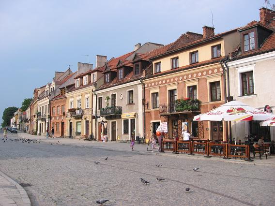 Markplatz von Sandomierz