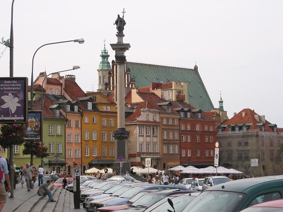 Schloßplatz in Warschau