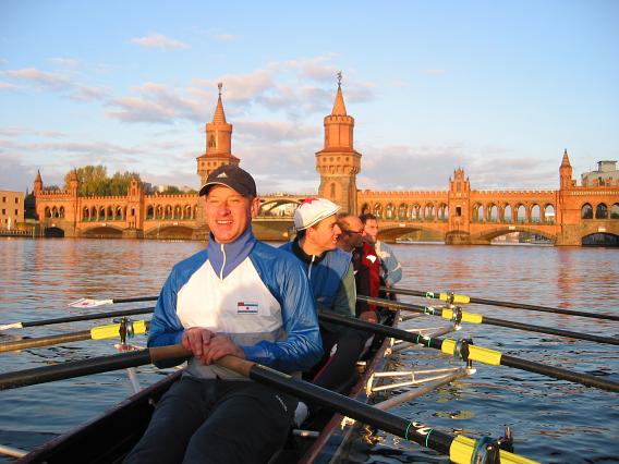 Oberbaumbrücke bei Sonnenaufgang