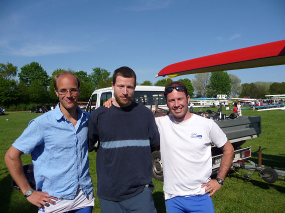 Leif, Robin und Nicolas