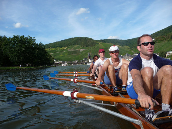 Mosel vor Bernkastel-Kues