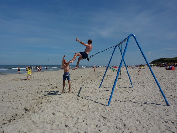 Am Strand von Langeoog
